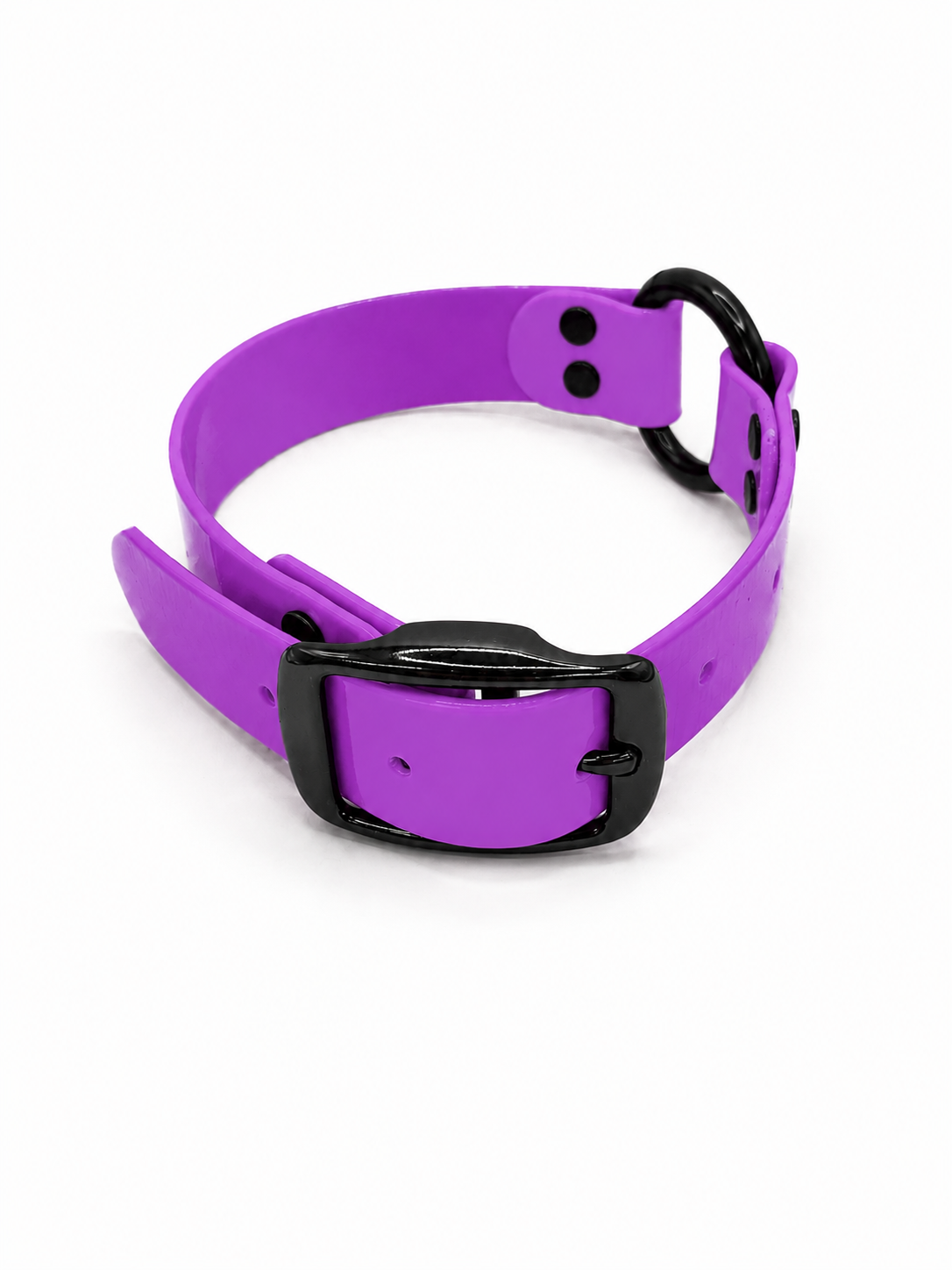 COLLAR 1 INCH BLACK OPS CTR SOLID PURPLE