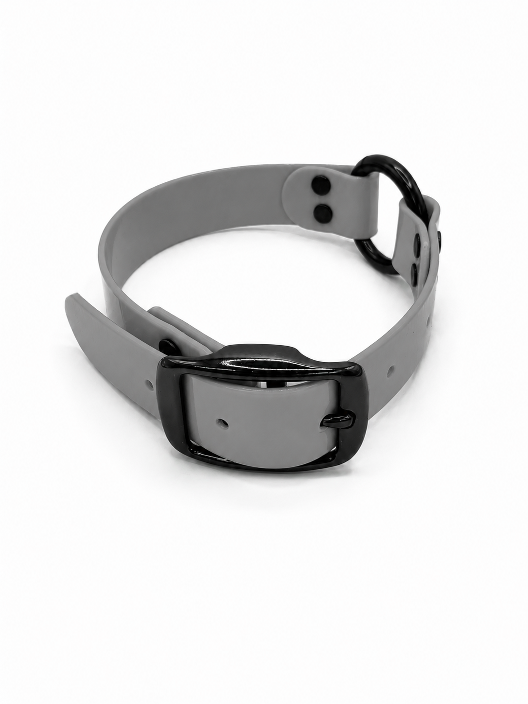 COLLAR 1 INCH BLACK OPS CTR SOLID SILVER