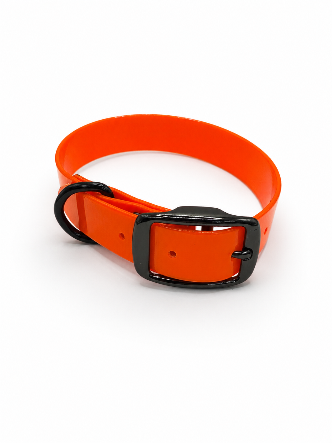 COLLAR 1 INCH BLACK OPS D SOLID ORANGE