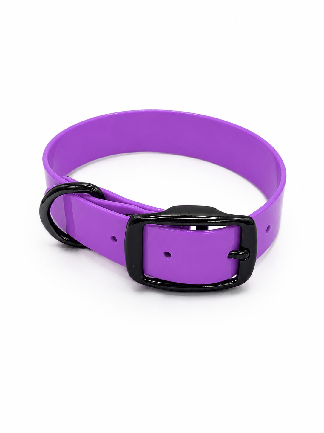 COLLAR 1 INCH BLACK OPS D SOLID PURPLE
