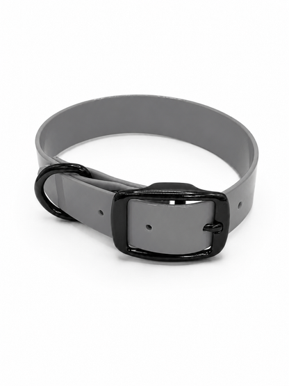 COLLAR 1 INCH BLACK OPS D SOLID SILVER