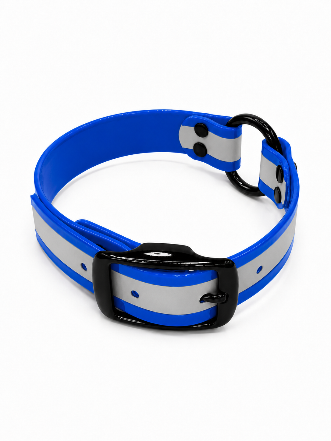COLLAR 1 INCH BLACK OPS REFLECTIVE CTR BLUE