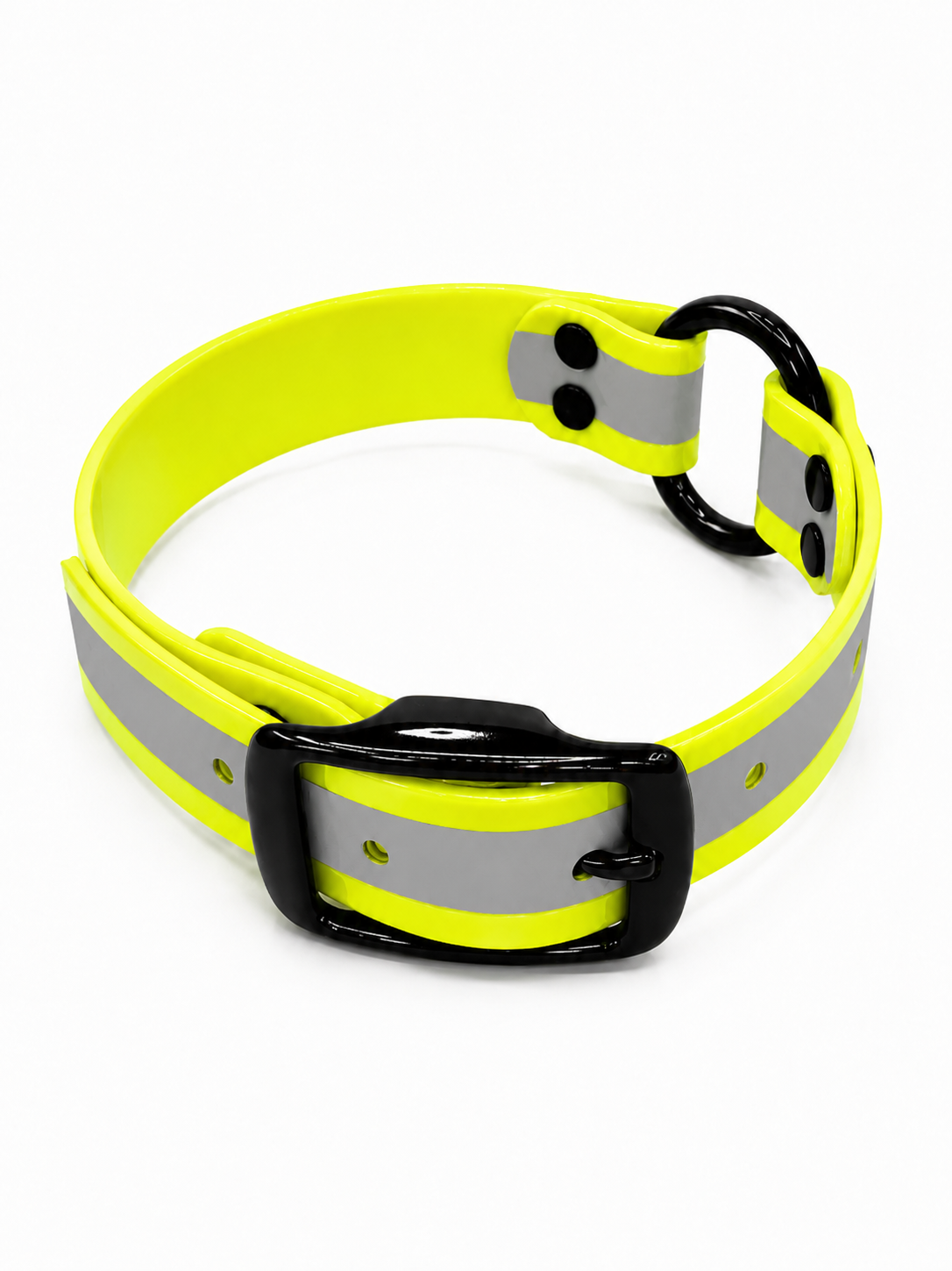 COLLAR 1 INCH BLACK OPS REFLECTIVE CTR CYELLOW