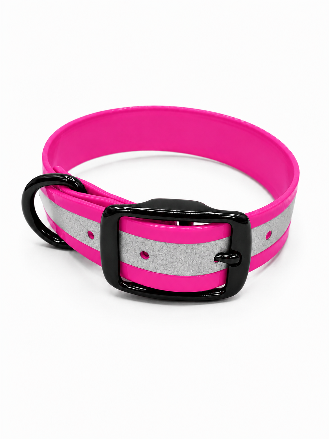 COLLAR 1 INCH BLACK OPS REFLECTIVE D PINK