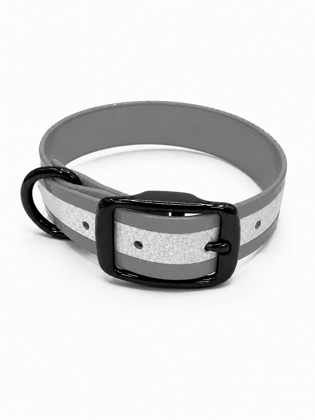 COLLAR 1 INCH BLACK OPS REFLECTIVE D SILVER
