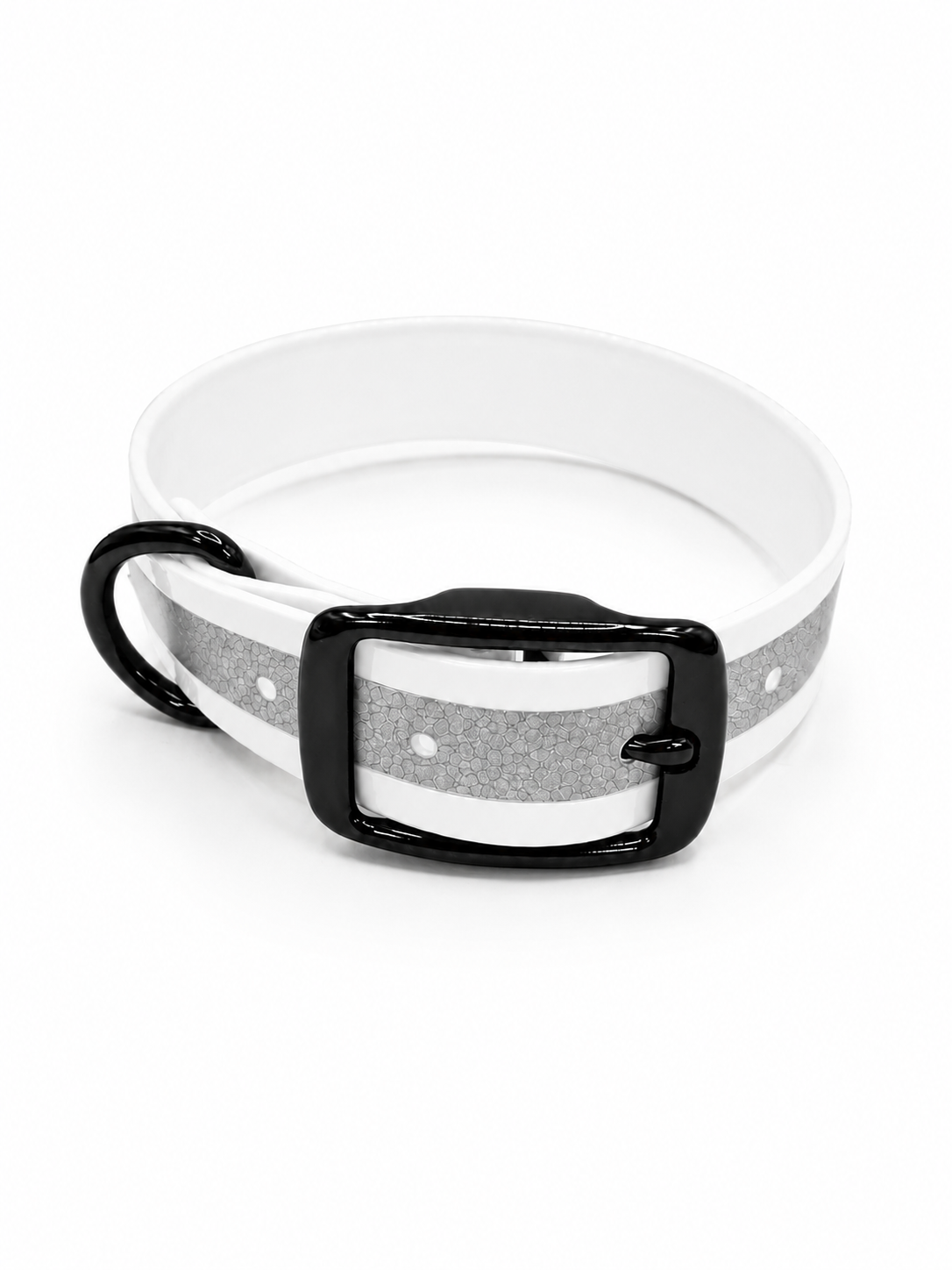 COLLAR 1 INCH BLACK OPS REFLECTIVE D WHITE
