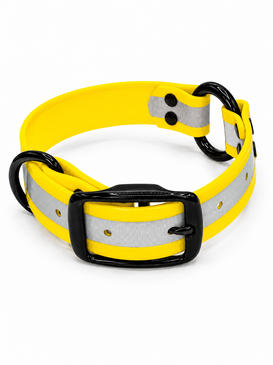 COLLAR 1 INCH BLACK OPS REFLECTIVE STND BYELLOW