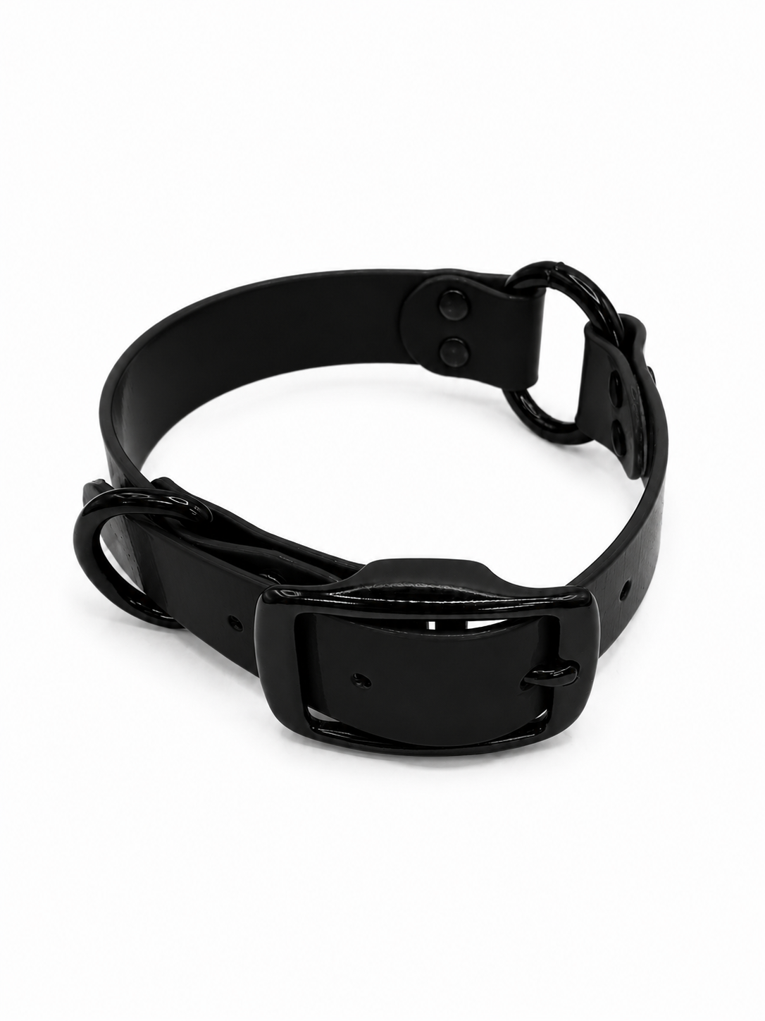 COLLAR 1 INCH BLACK OPS STND SOLID BLACK