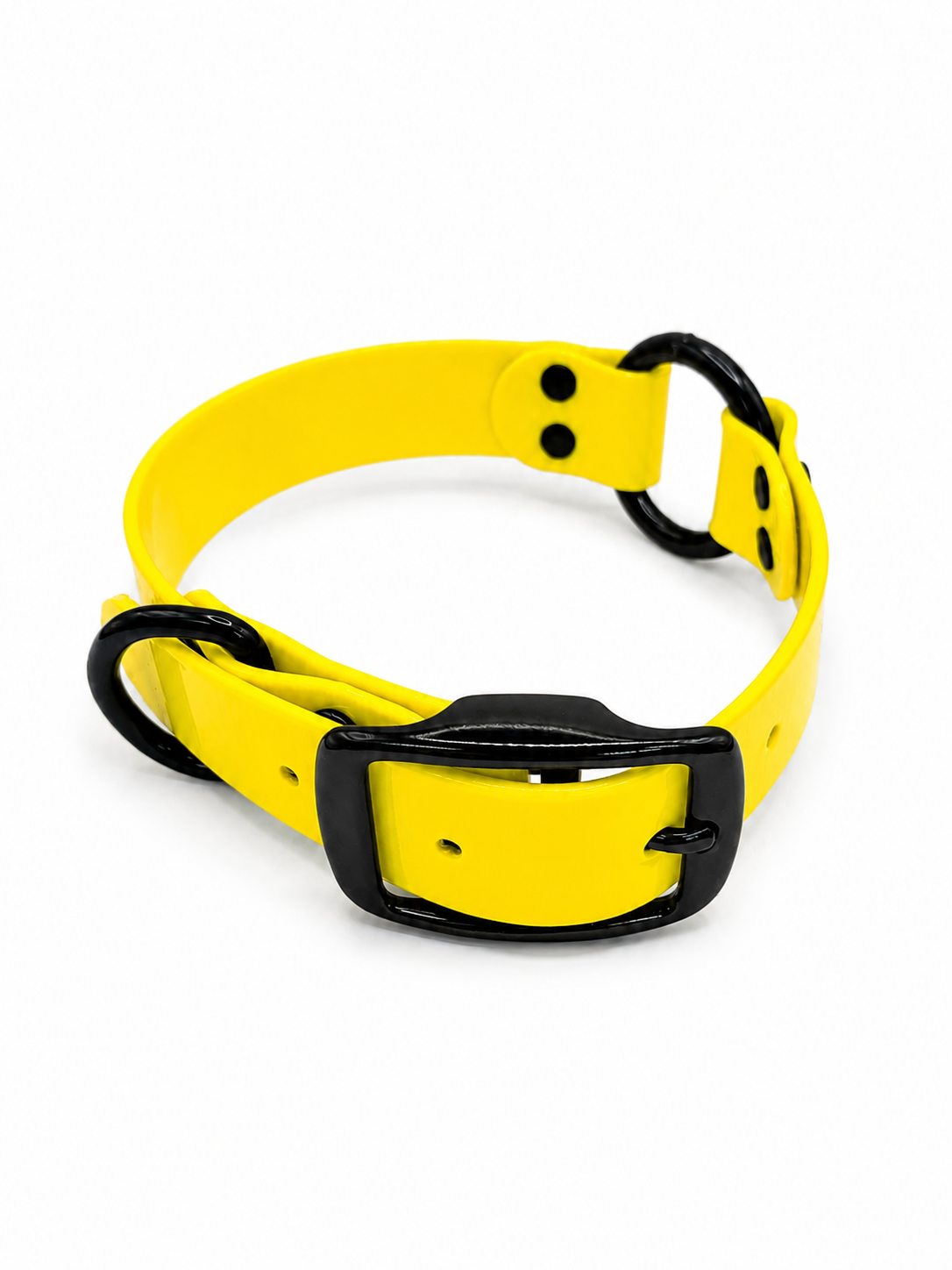 COLLAR 1 INCH BLACK OPS STND SOLID BYELLOW