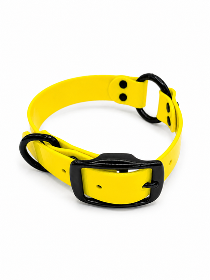 COLLAR 1 INCH BLACK OPS STND SOLID BYELLOW