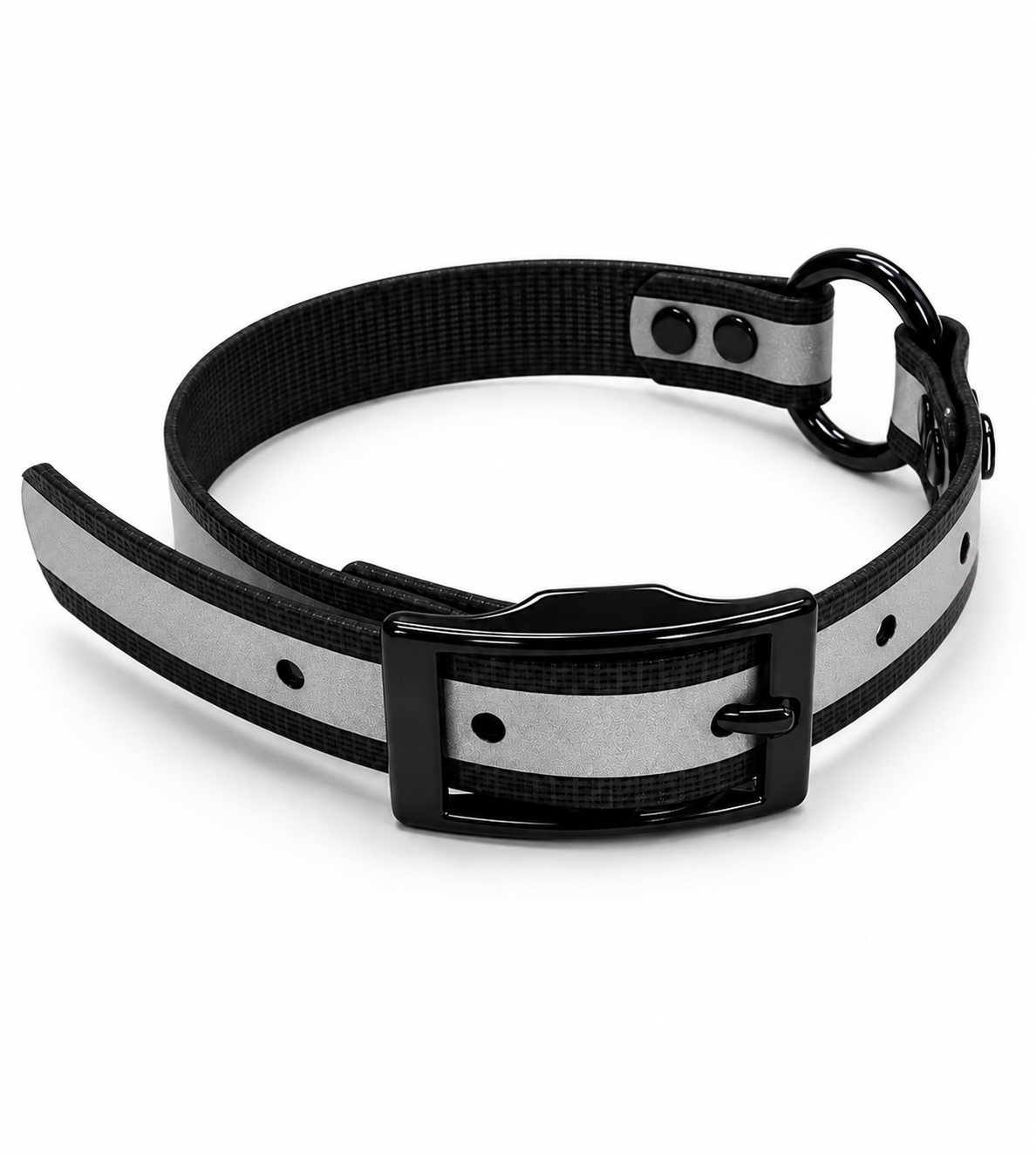 COLLAR 3/4 INCH BLACKOPS CTR ONLY REFLECTIVE BLACK