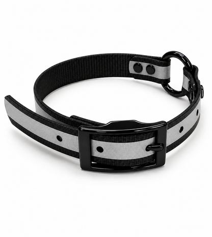 COLLAR 3/4 INCH BLACKOPS CTR ONLY REFLECTIVE BLACK