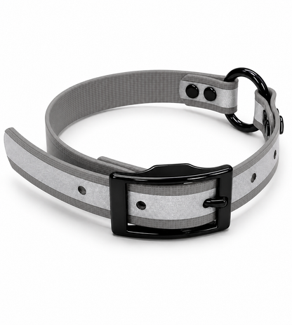 COLLAR 3/4 INCH BLACKOPS CTR ONLY REFLECTIVE SILVER