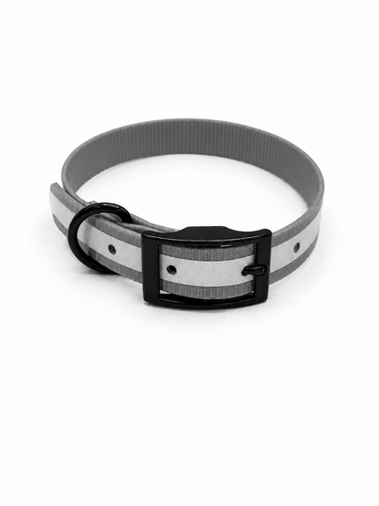 COLLAR 3/4 INCH BLACKOPS D ONLY REFLECTIVE SILVER