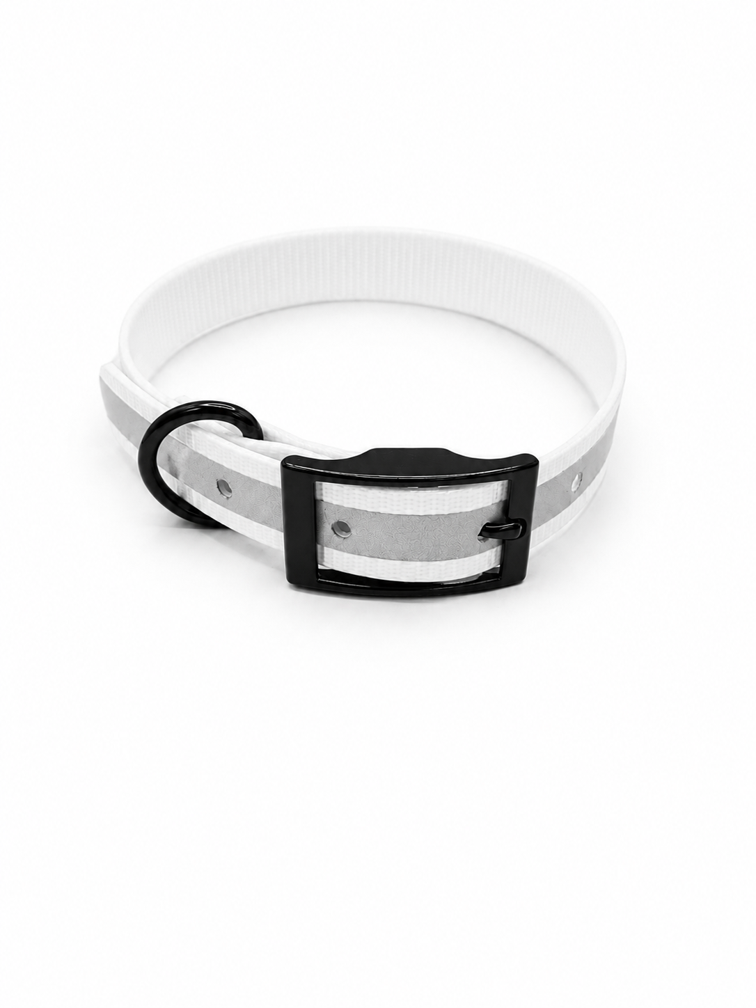 COLLAR 3/4 INCH BLACKOPS D ONLY REFLECTIVE WHITE
