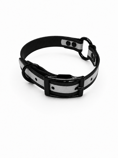 COLLAR 3/4 INCH BLACKOPS STND REFLECTIVE BLACK