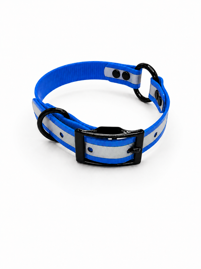 COLLAR 3/4 INCH BLACKOPS STND REFLECTIVE NBLUE
