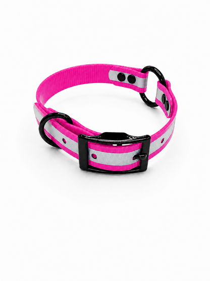 COLLAR 3/4 INCH BLACKOPS STND REFLECTIVE PINK