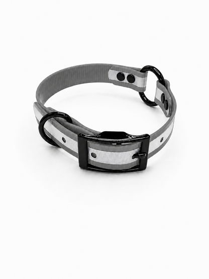 COLLAR 3/4 INCH BLACKOPS STND REFLECTIVE SILVER