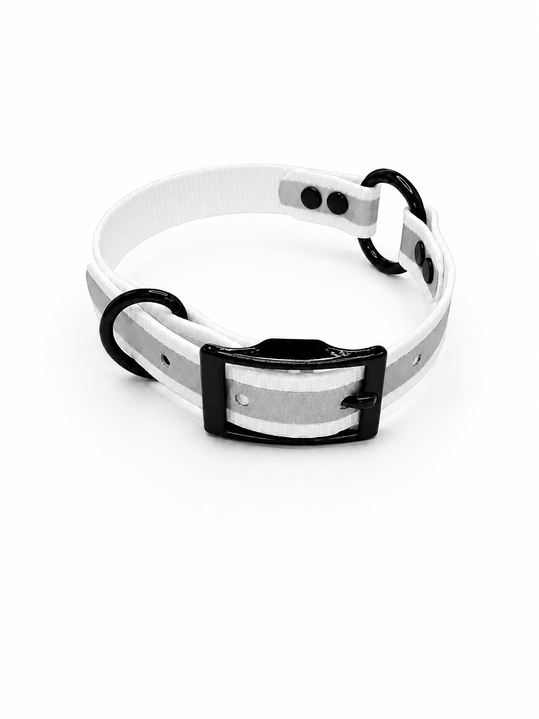 COLLAR 3/4 INCH BLACKOPS STND REFLECTIVE WHITE