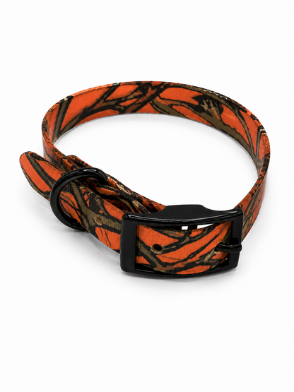 COLLAR 3/4 INCH BLACK OPS D CAMO ORANGE