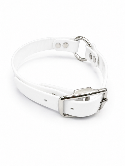 COLLAR SOLID 3/4 INCH CTR WHITE