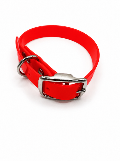 COLLAR SOLID 3/4 INCH D RED
