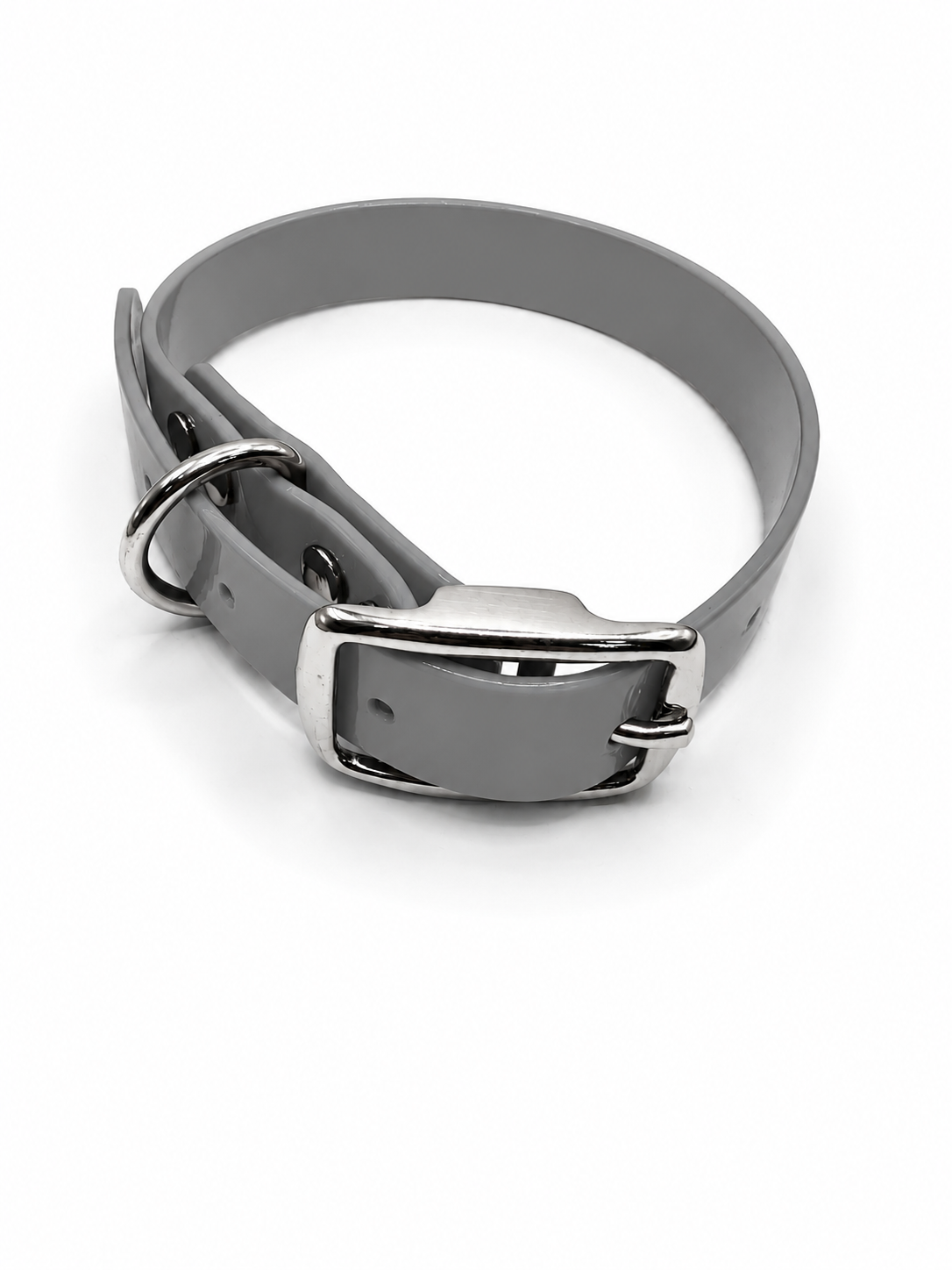 COLLAR SOLID 3/4 INCH D SILVER