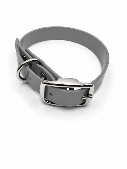 COLLAR SOLID 3/4 INCH D SILVER