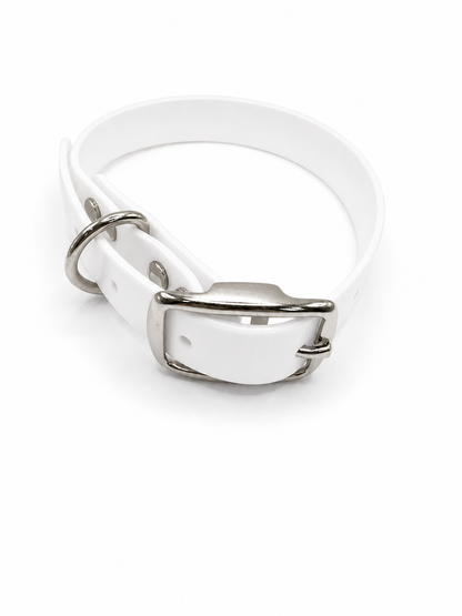 COLLAR SOLID 3/4 INCH D WHITE