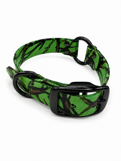 Collar - 1 Inch - Black Ops - Camo Dayglo