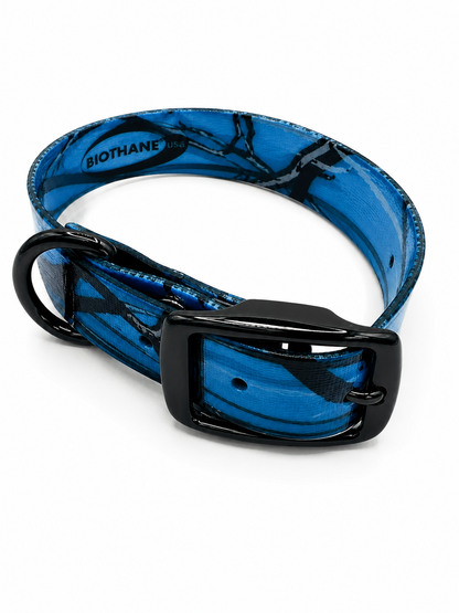 Collar - 1 Inch - Black Ops - Camo Dayglo