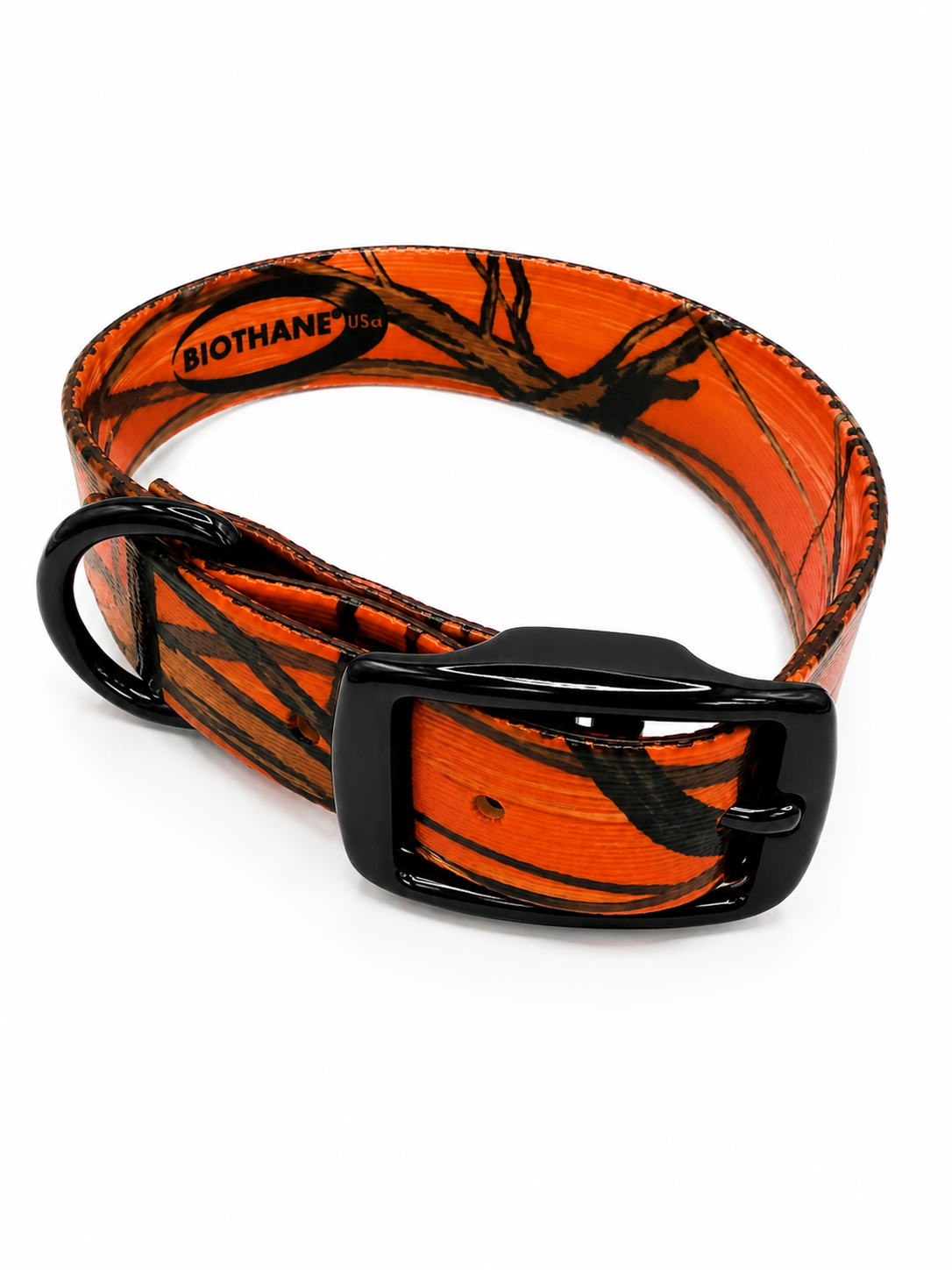 Collar - 1 Inch - Black Ops - Camo Dayglo