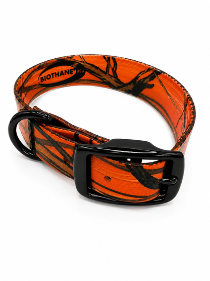 Collar - 1 Inch - Black Ops - Camo Dayglo