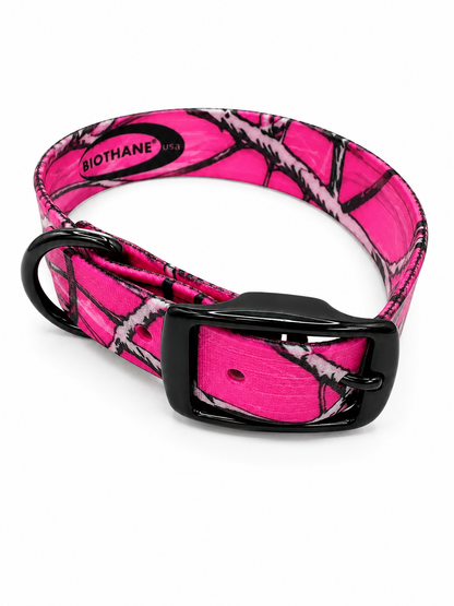 Collar - 1 Inch - Black Ops - Camo Dayglo