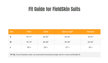 FieldSkin® Camo Suit