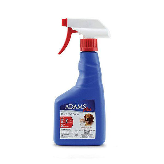 Adams Plus Flea and Tick Spray for Cats and Dogs - OKIE DOG SUPPLY