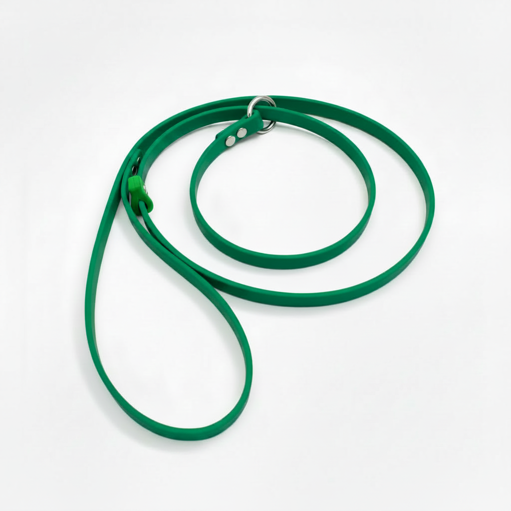 GREEN SLIP LEAD WITH GREEN STOP