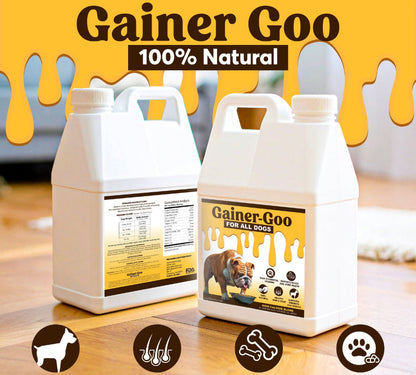 Gainer-GOO - for All Breeds - High Calorie Fat Liquid Weight Gainer - 32oz