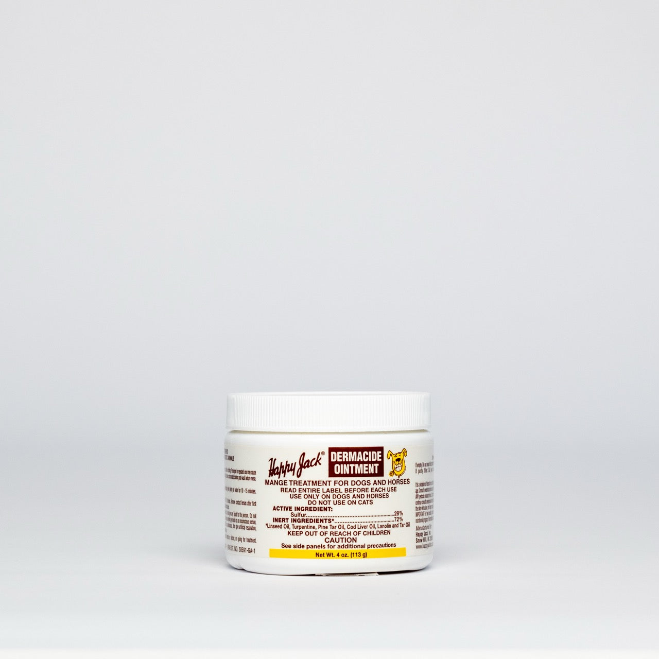 Happy Jack Dermacide Ointment - 4oz