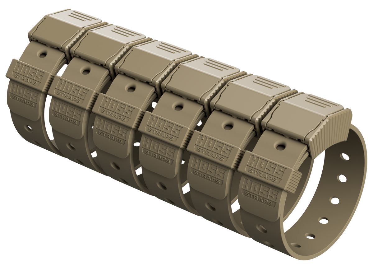 Tactical belt with multiple loops on a white background