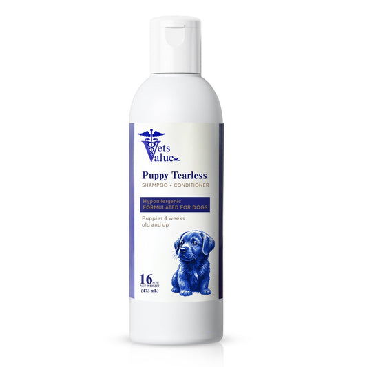 Vets Value Puppy Tearless Shampoo + Conditioner - 16oz
