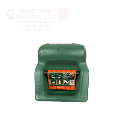 Drinking Spot - Gravity Fed Watering Station - No Spill - OKIE DOG SUPPLY