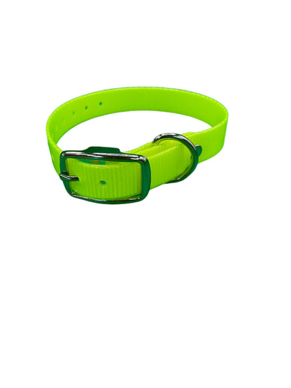 Puppy Collars - 3/4 Inch wide - Dayglo - OKIE DOG SUPPLY