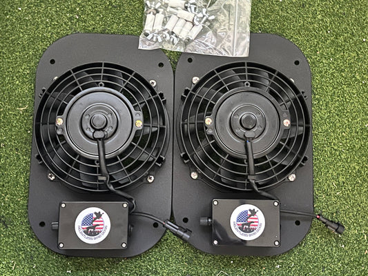 fan ruffland black front