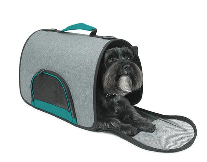 Dual Color Collapsible Pet Carrier