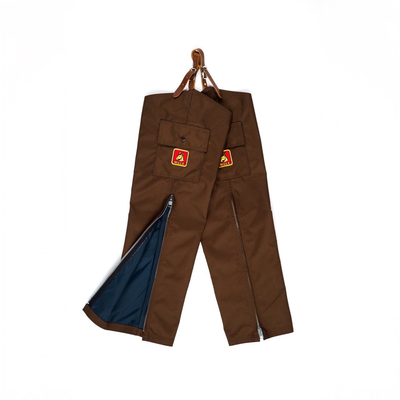 Mule Original Briarproof Waterproof Chaps - Brown