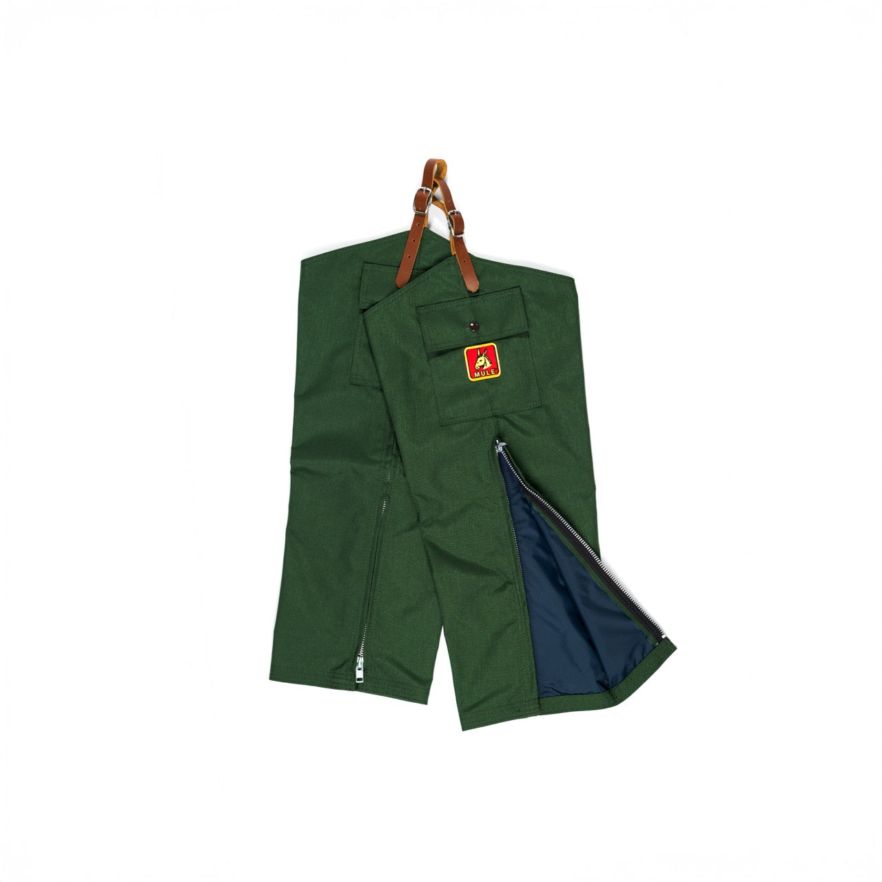Mule Original Briarproof Waterproof Chaps - Green