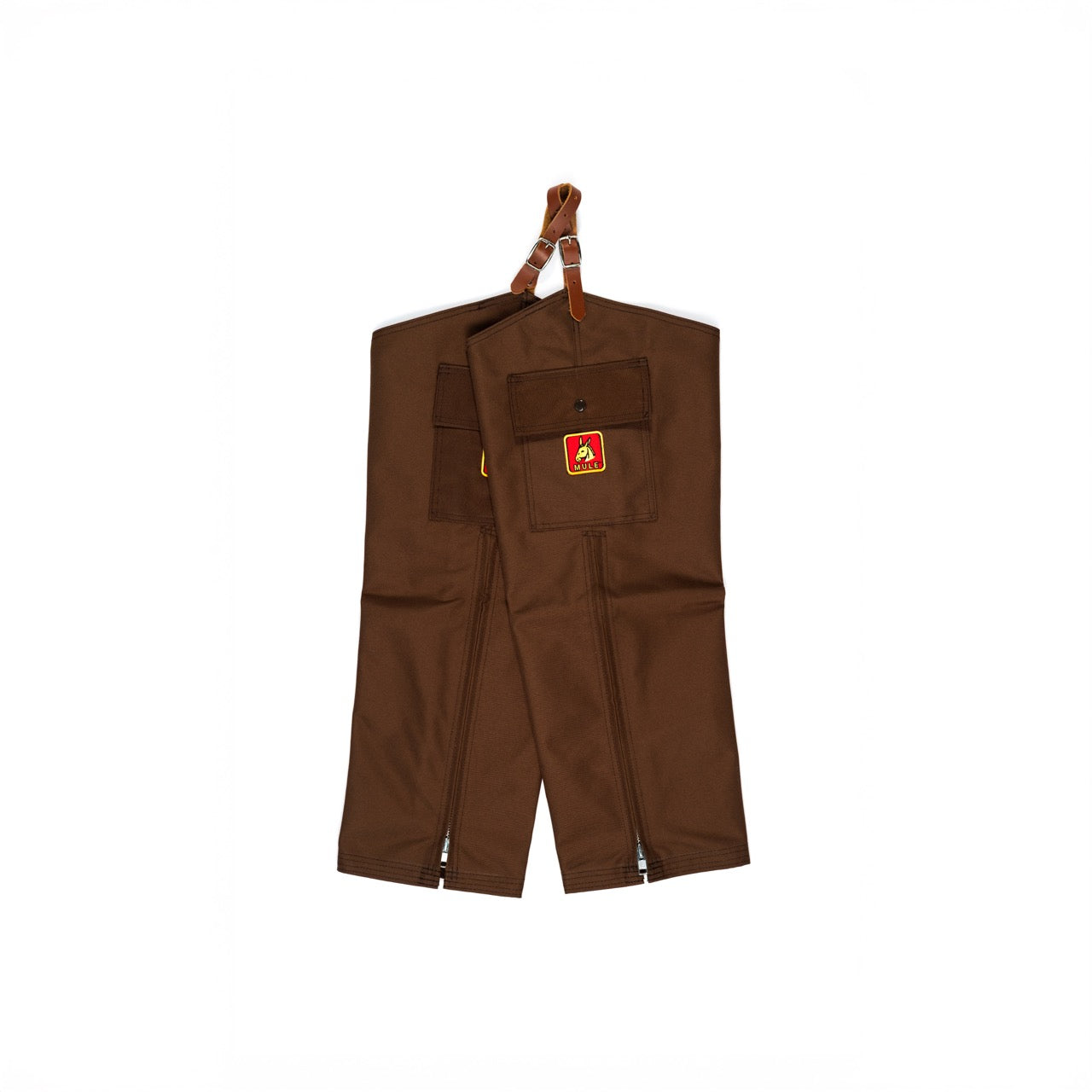 Mule Original Plain Chaps - Briarproof - No Liner - Brown