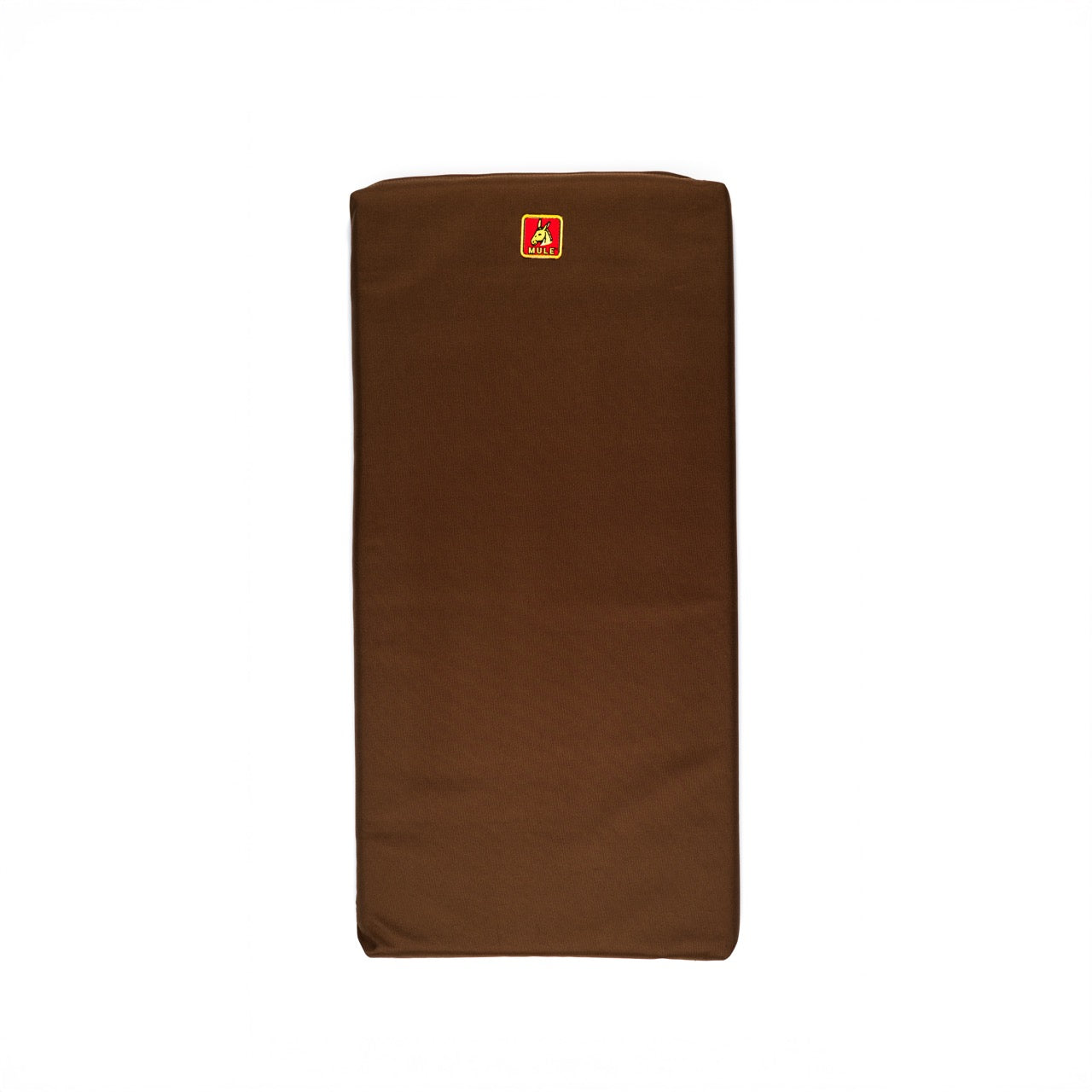 brown dog kennel pad with label
